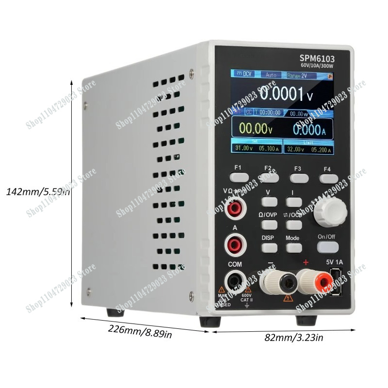 مصدر طاقة مختبري قابل للبرمجة  - مراجعة Programmable Dc Power Supply 60V 10A وسعره